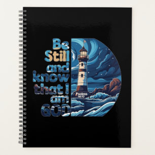 Be still and know that I am God Bible Verse Planner