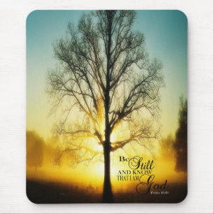 Be still and Know that I am GOD Mouse Mat