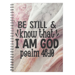 Be Still and Know that I am God Notebook