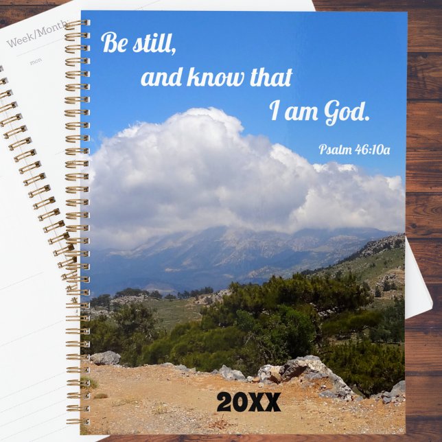 Be Still Christian Psalm 46:10 Bible Verse Planner (Creator Uploaded)