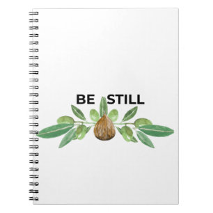 Be Still Inspirational Olive Branch Faith Notebook