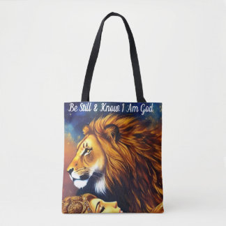Be Still & Know I am God Shoulder Tote