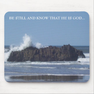 Be Still-Know that He is God-Mouse Pad Mouse Mat
