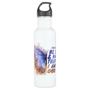 Be Still & Know That I Am God: Women’s Butterfly 710 Ml Water Bottle