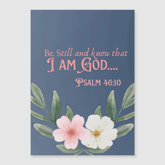 Be Still Magnet (Front)