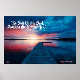 "Be Still My Soul," Awaken Matte Artistic Poster