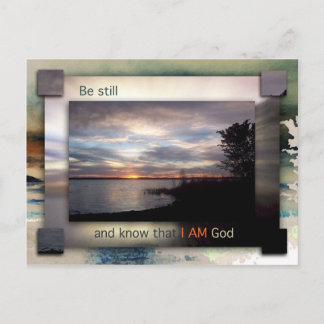Be Still Postcard