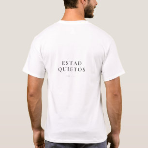 BE STILL Spanish Christian T-Shirt - PS 46:10