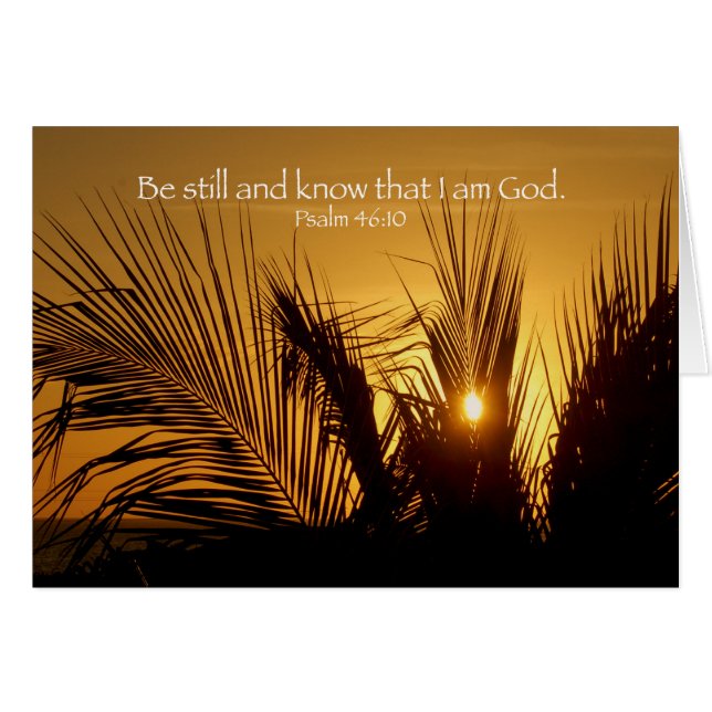 Be Still Sunset (Front Horizontal)