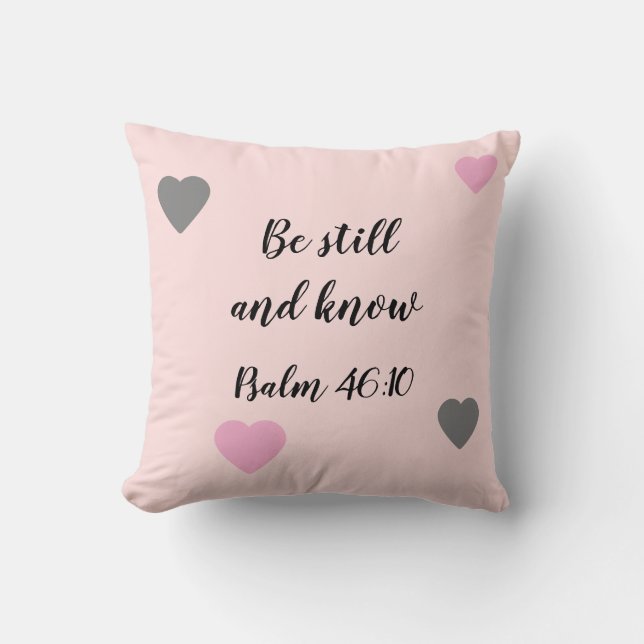 Be Still Throw Pillow, Throw Pillow 16" x 16" (Front)
