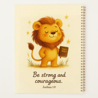 Be Strong and Courageous – Joshua 1:9 Planner