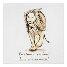 Be strong as a lion