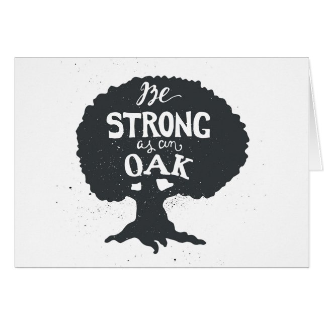Be Strong As An Oak (Front Horizontal)