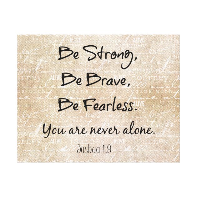 be brave bible verse