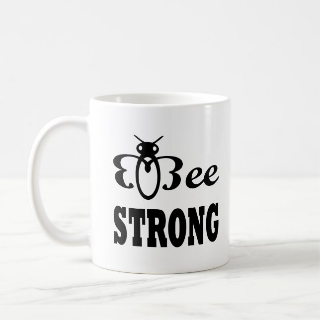 Be Strong Coffee Mug (Left)