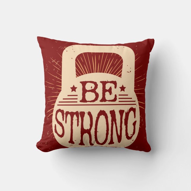 Be Strong Cushion (Front)