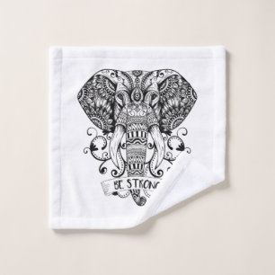 Be Strong Elephant Bath Towel Set