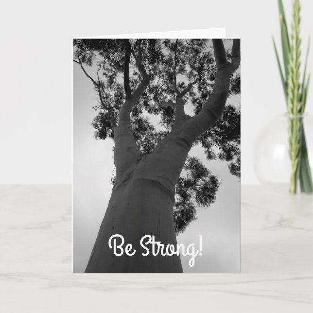 Be Strong Encouragement Card (Front)