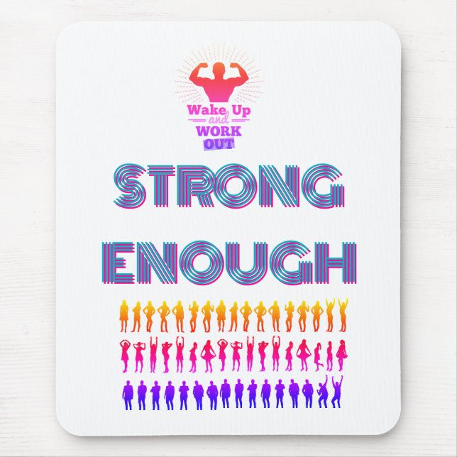 be strong enough mouse mat (Front)