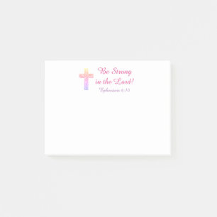 Be Strong In the Lord! Post-it Notes