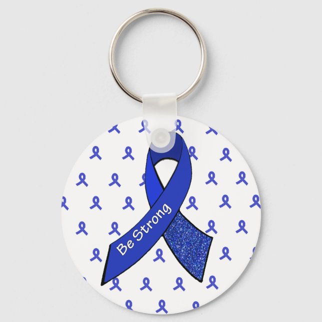 Be Strong Keychain for ME/CFS Warriors (Front)
