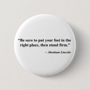 be sure to quote 6 cm round badge