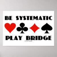 Be Systematic Play Bridge (Four Card Suits)