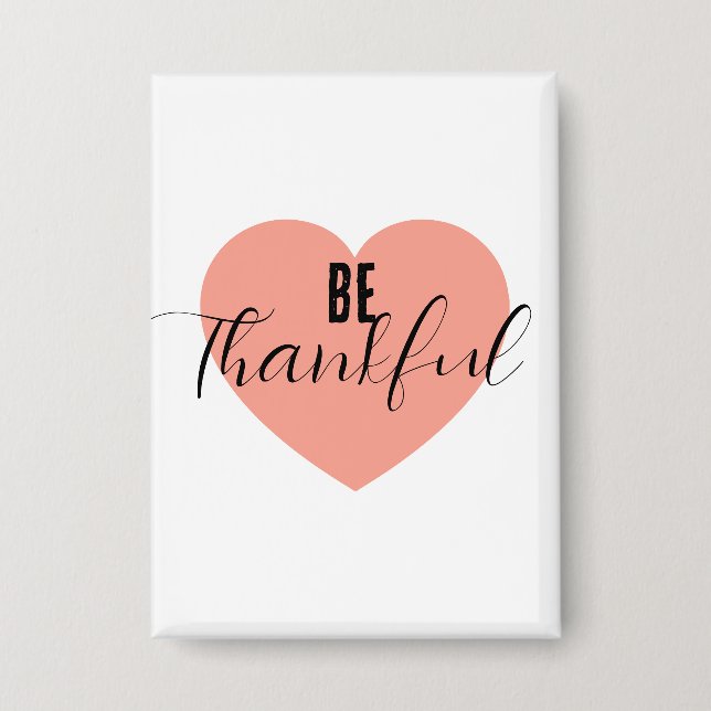 Be Thankful  (Front)