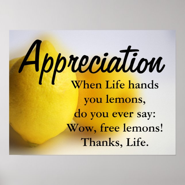 Be thankful and count your blessings 3 poster (Front)