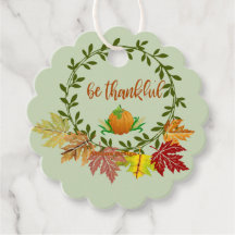 Be Thankful Favour Tags