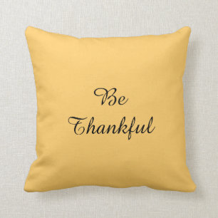 Be thankful pillow