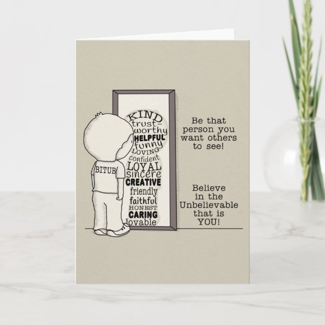 Be That Person Card (Front)