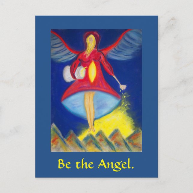 Be the Angel postcard (Front)