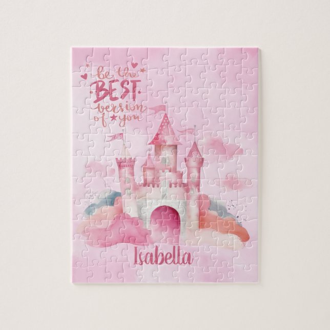 Be the best version of you customisable jigsaw puzzle (Vertical)