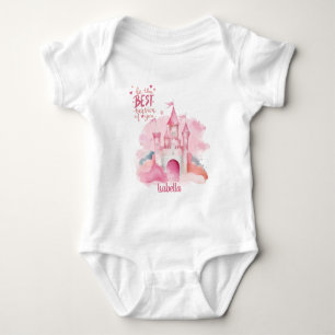Be the best version of you personalised  baby bodysuit
