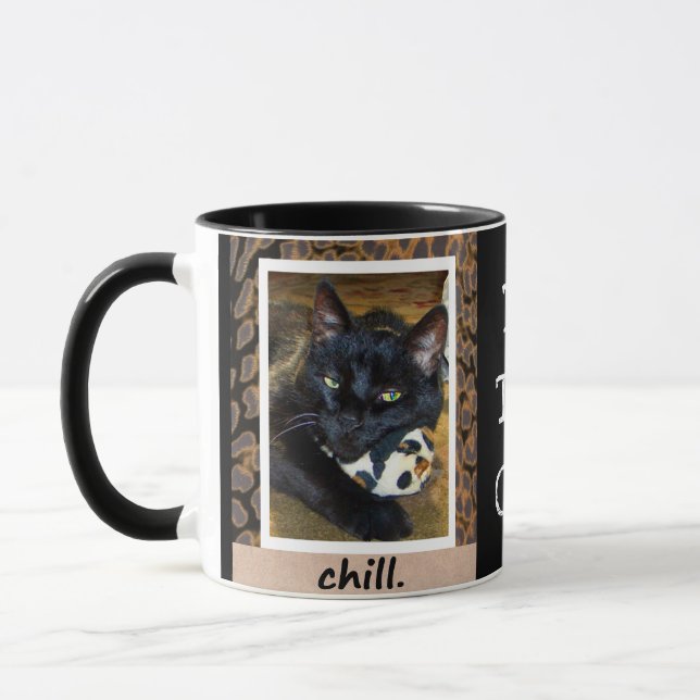 Be. The. Cat. - black Mug (Left)