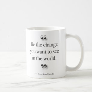 Be The Change - for left-handed drinkers Coffee Mug
