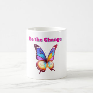 Be the Change - Inspiring Flinder Illustration Coffee Mug