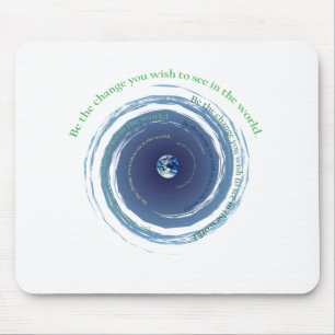 Be The Change Mouse Mat