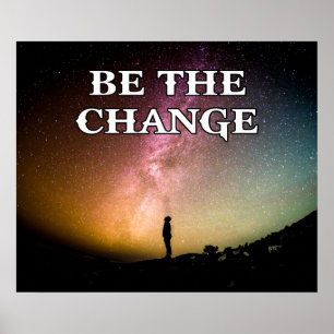 Be the Change Poster