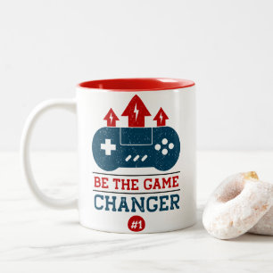 Be the game changer #1 Gaming Two-Tone Coffee Mug