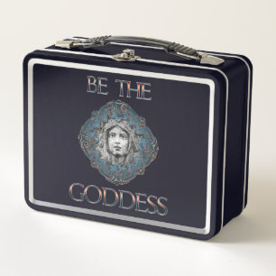 Be The Goddess Metal Lunch Box