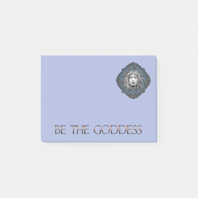 Be The Goddess Post-It Notes (Front)