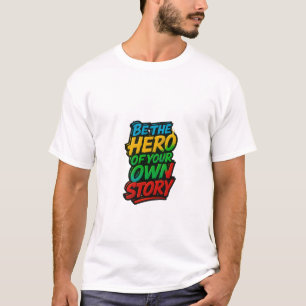 Be the Hero – Motivational Quote T-Shirt