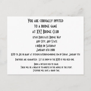 Be The Life Of The Party Play Bridge Card Suits