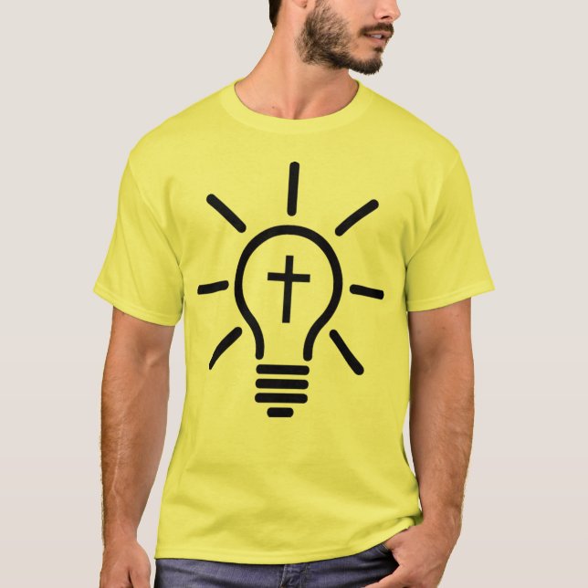 Be The Light And Shine T-Shirt (Front)