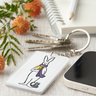 Be the Light Bunny Keychain