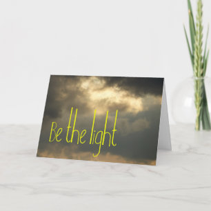 Be the Light Card