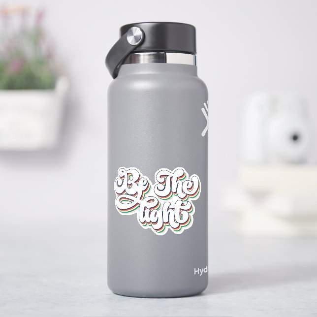 Be The Light Christian Believer Vinyl Sticker (HydroFlask)