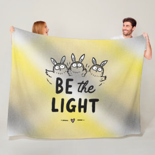 Be the Light Fleece Blanket